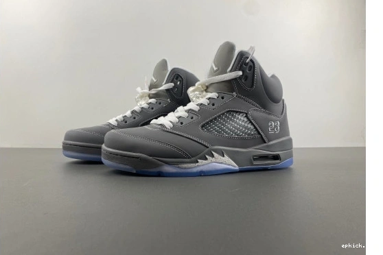 EP  Grey'   136027-005 'Wolf 5 136027-005 Jordan Retro 0125